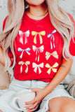 Bow Ribbon Collage Girl Era Graphic T Shirts