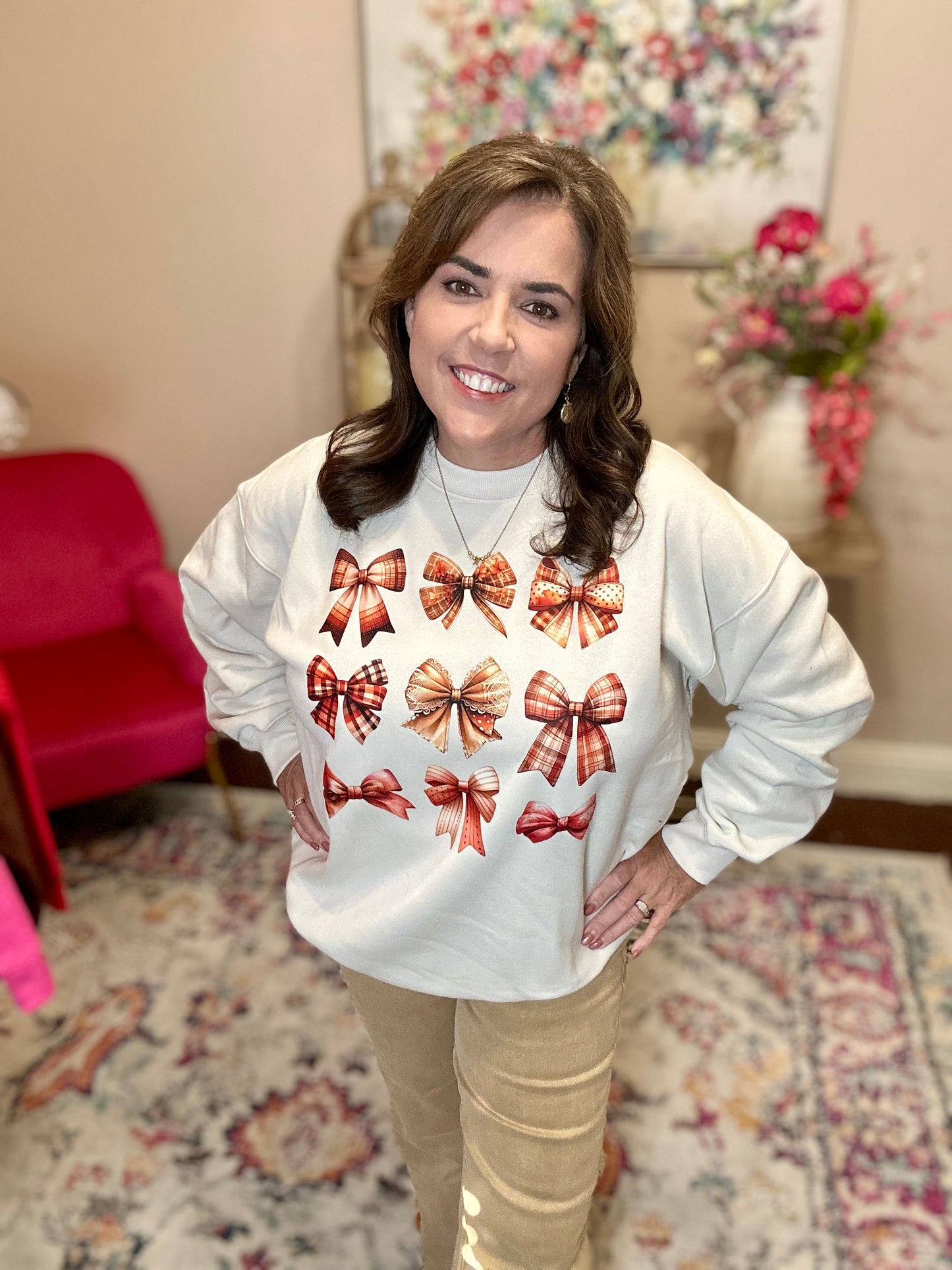 Fall Bows Sweatshirt