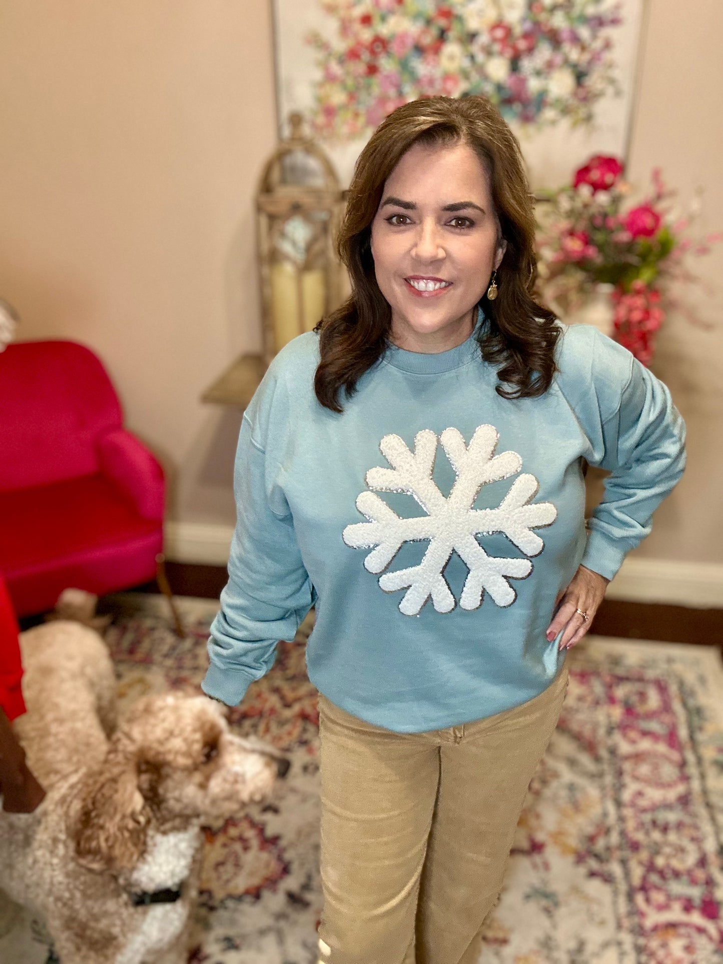 Snowflake Sweatshirt