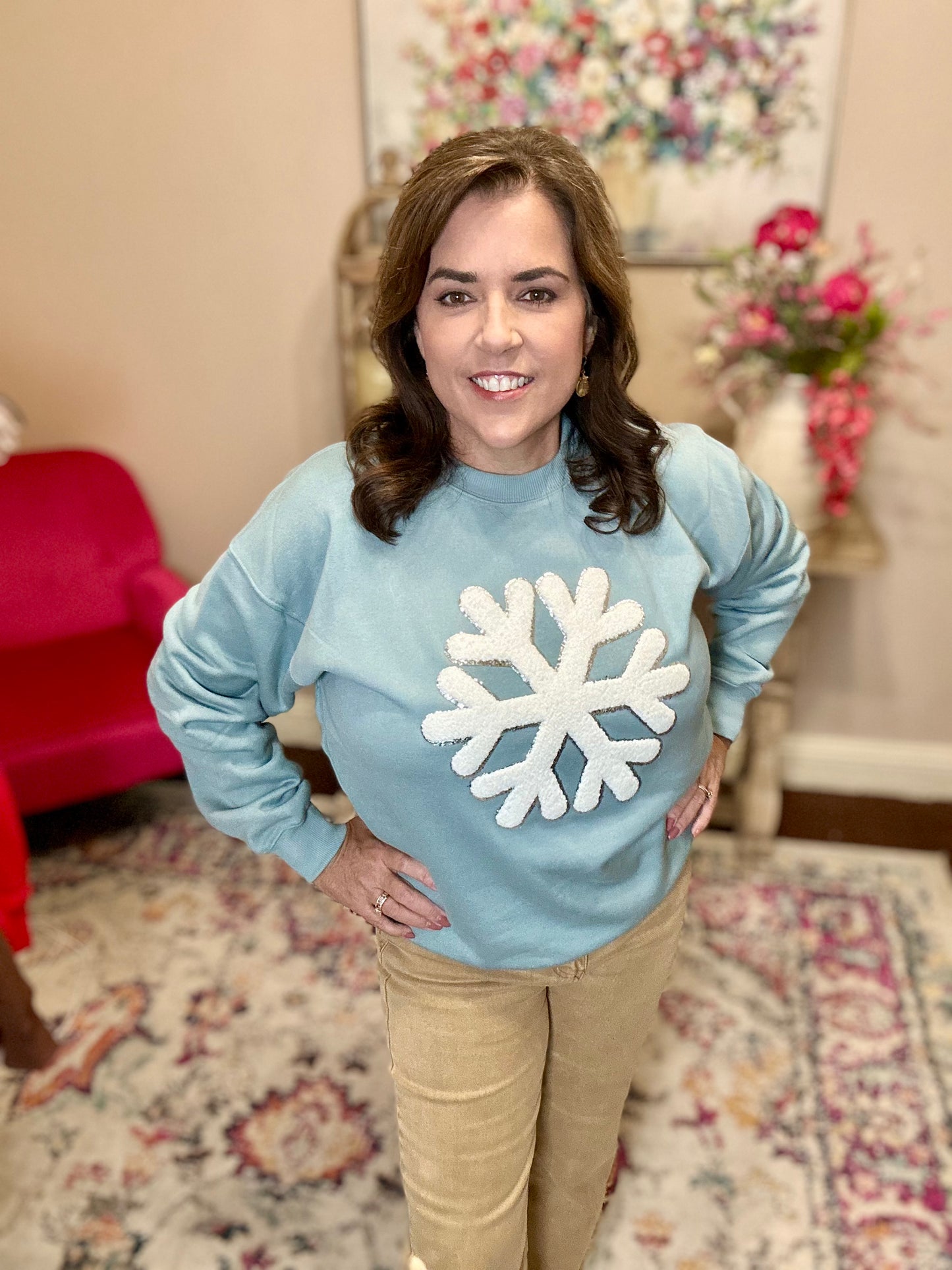 Snowflake Sweatshirt